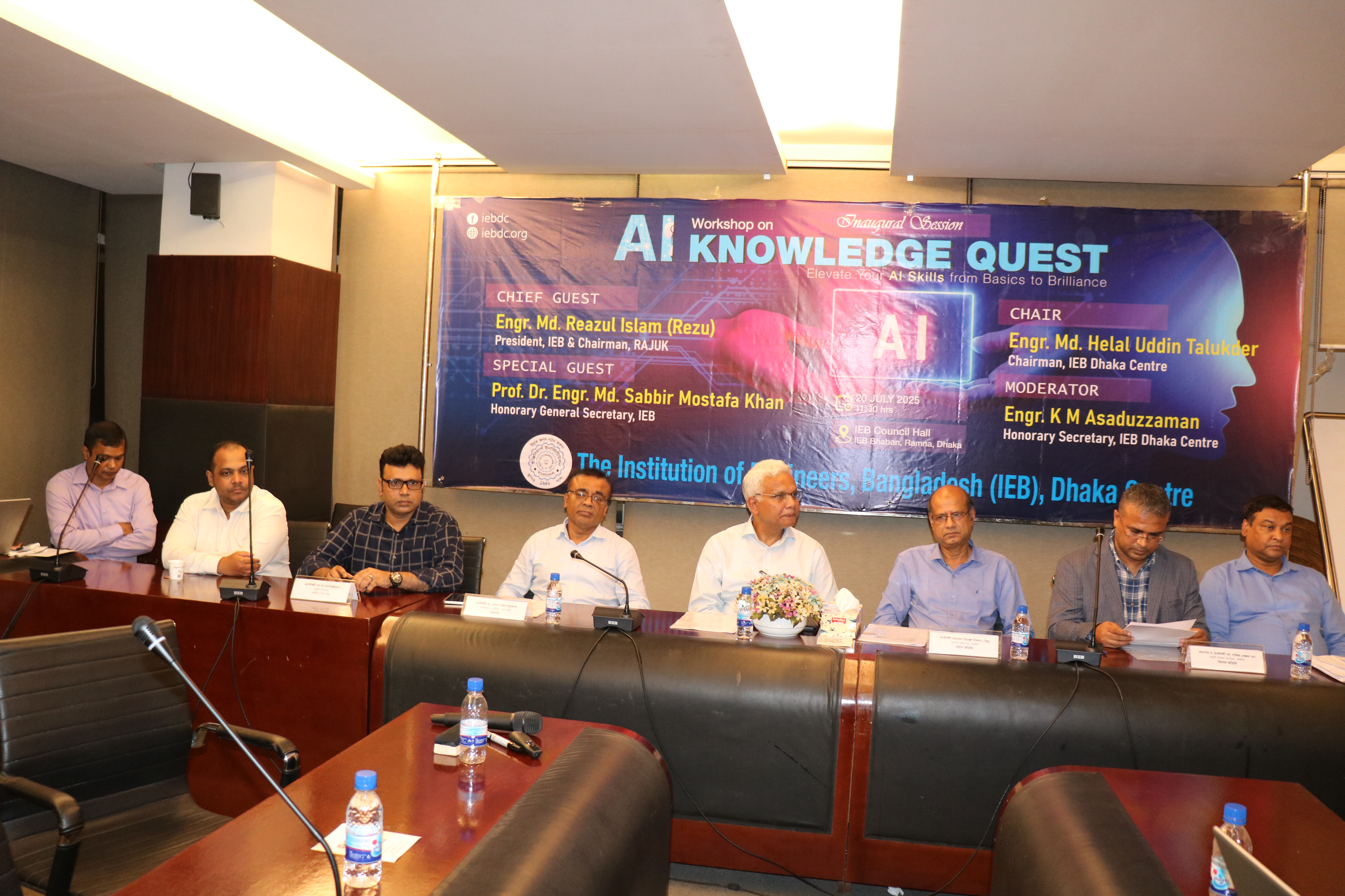 Inaugural session of Workshop on: AI Knowledge Quest